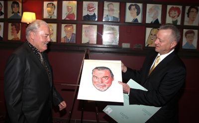 Stacy Keach & Max Kilmavicius Photo