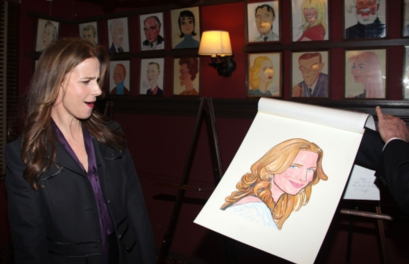 Photo Coverage: Sardi's Honors OTHER DESERT CITIES' Stacey Keach, Stockard Channing & Rachel Griffiths with Wall Caricatures!  Image