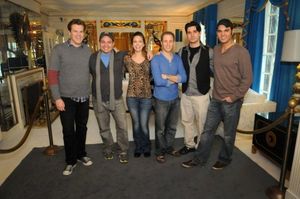 Lee Ferris, Christopher Ryan Grant, Kelly Lamont, Martin Kaye, Derek Keeling, and Cody Slaughter @ BroadwayWorld Lee Ferris, Christopher Ryan Grant, Kelly Lamont, Martin Kaye, Derek Keeling, and Cod Photo