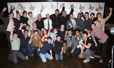 Company of NEWSIES. Photo Credit: Walter McBride Photo