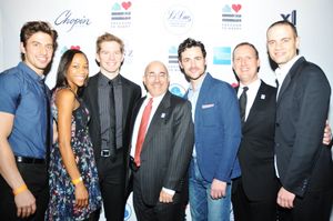 Nick Adams, Nikki M. James, Rory O'Malley, Max Von Essen @ BroadwayWorld Nick Adams, Nikki M. James, Rory O'Malley, Max Von Essen Photo