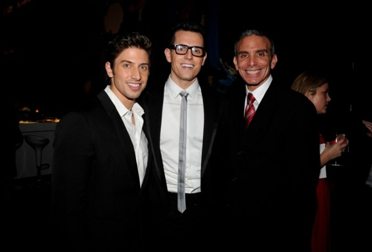 Nick Adams, Kyle Brown, Scott Mauro at 