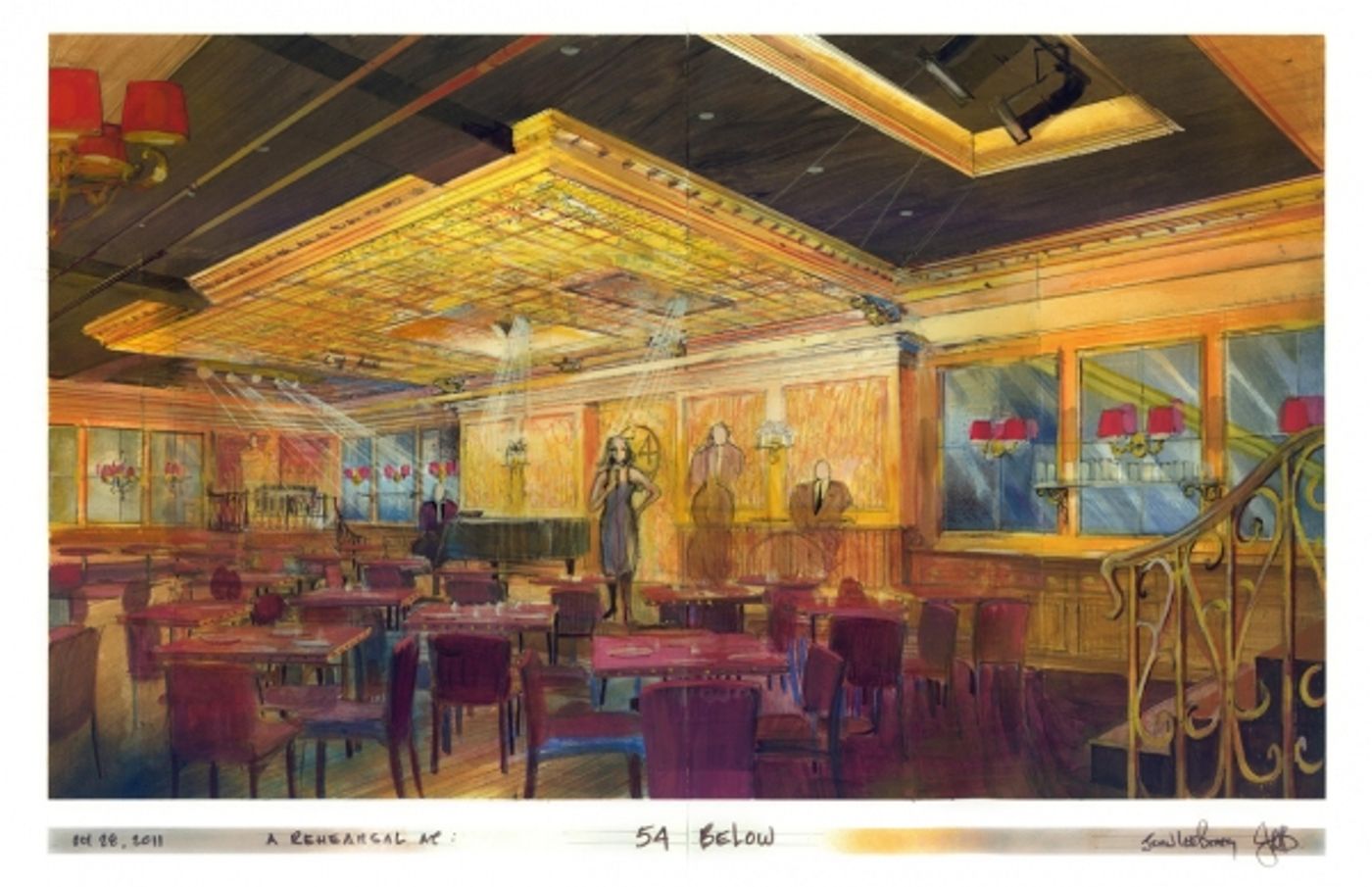 Photo Flash: First Look at New 54 Below Club & Broadway Concert Venue! Photo Flash: First Look at New 54 Below Club & Broadway Concert Venue! Image