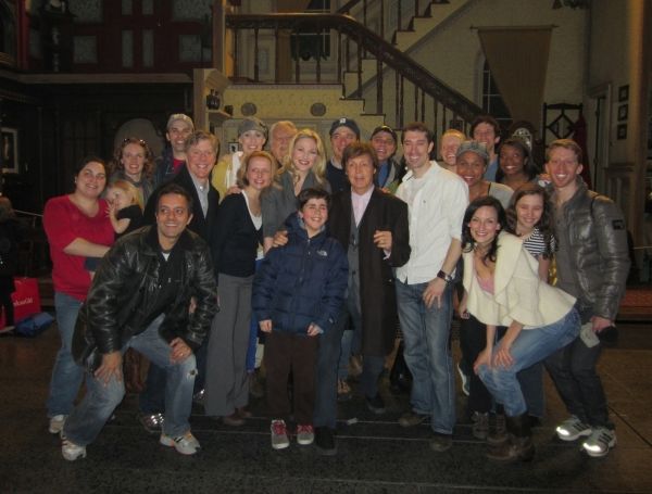 Sir Paul McCartney and Company Photo