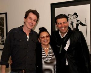 Davis Gaines, Martha Wasserman and David Serero Photo