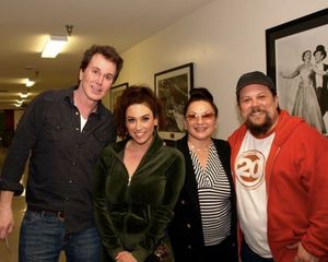 Davis Gaines, Lesli Margherita Stafford, Martha Wasserman and Justin Squigs Robertson Photo