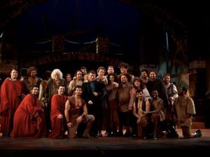 Stephen Schwartz and the cast @ BroadwayWorld Stephen Schwartz and the cast Photo