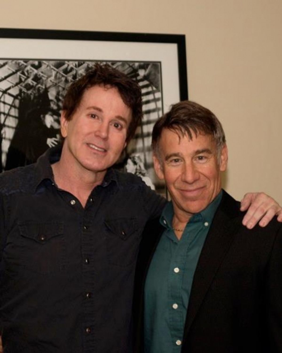 Davis Gaines and Stephen Schwartz at 