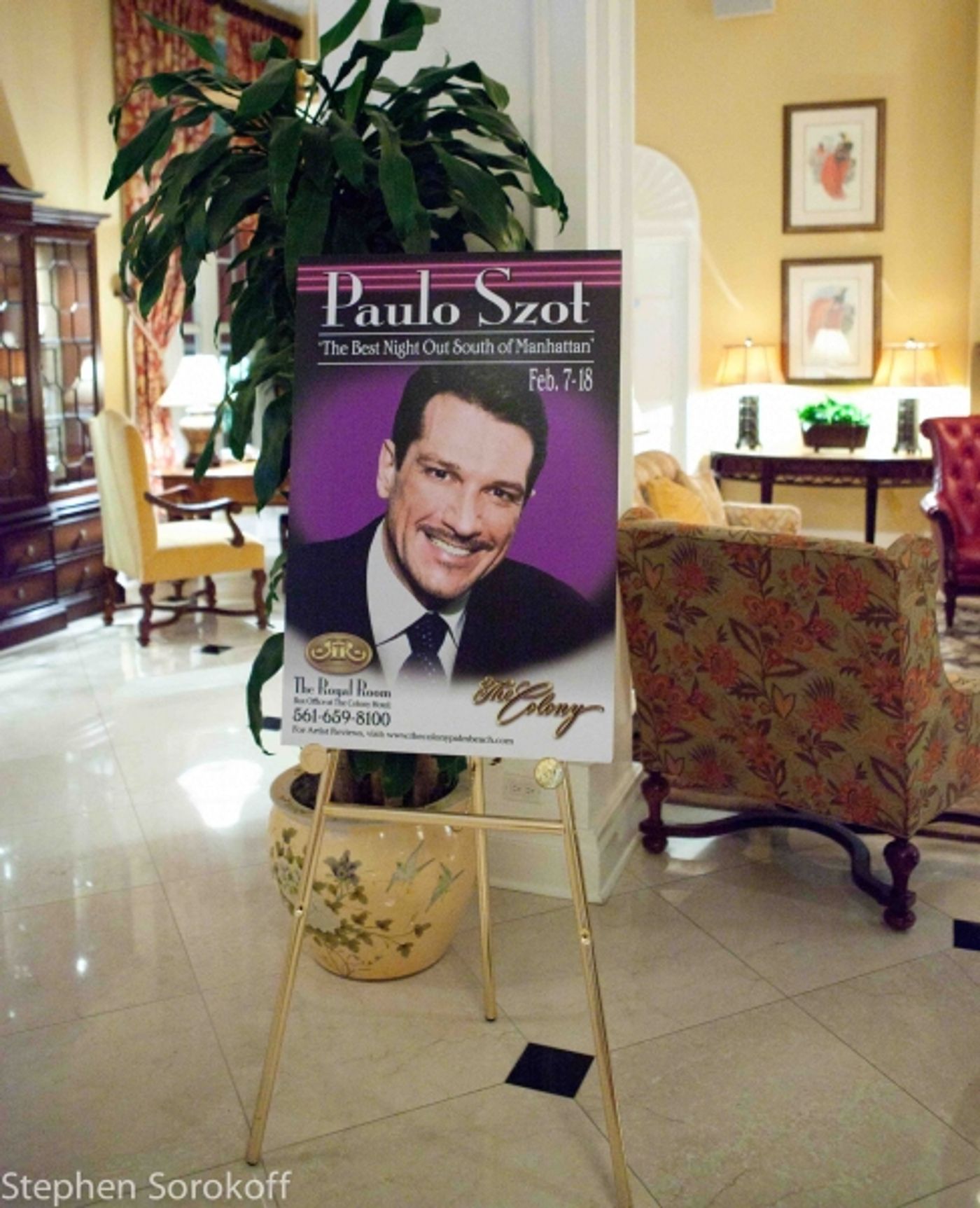 Photo Coverage: Paulo Szot Plays The Colony's Royal Room in Palm Beach Photo Coverage: Paulo Szot Plays The Colony's Royal Room in Palm Beach Image