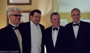 Paul Shewchuk (bass), Paulo Szot, Billy Stritch, Goetz Kujack (drums) Photo