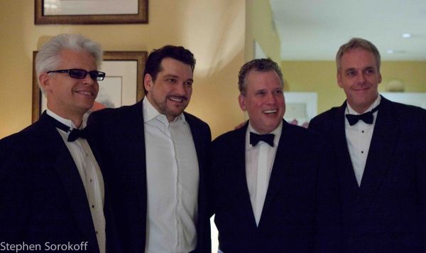 Paul Shewchuk (bass), Paulo Szot, Billy Stritch, Goetz Kujack (drums) Photo