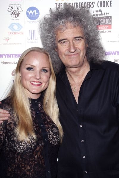 Kerry Ellis and Brian May (Credit: Photo by Dan Wooller/Rex / Rex USA) Photo