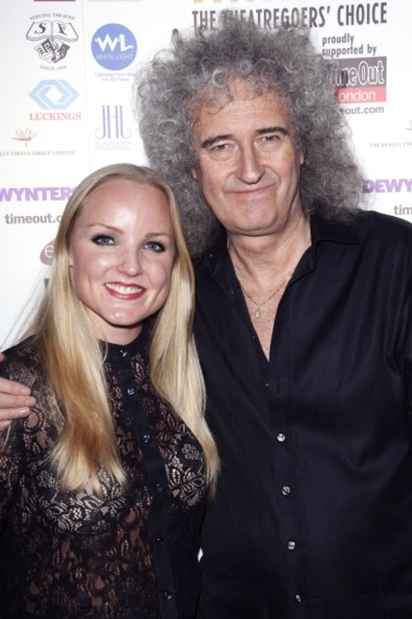 Kerry Ellis and Brian May (Credit: Photo by Dan Wooller/Rex / Rex USA) Photo