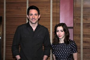 Steve Kazee, Cristin Milioti Photo