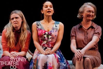 Harriet Dyer, Andrea Demetriades and Vanessa Downing  Photo