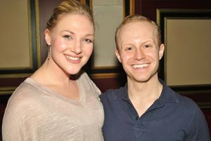 Steffanie Leigh and Barrett Davis @ BroadwayWorld Steffanie Leigh and Barrett Davis Photo