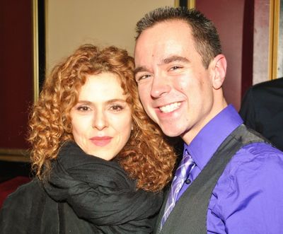 Bernadette Peters and Benjamin Rauhala Photo