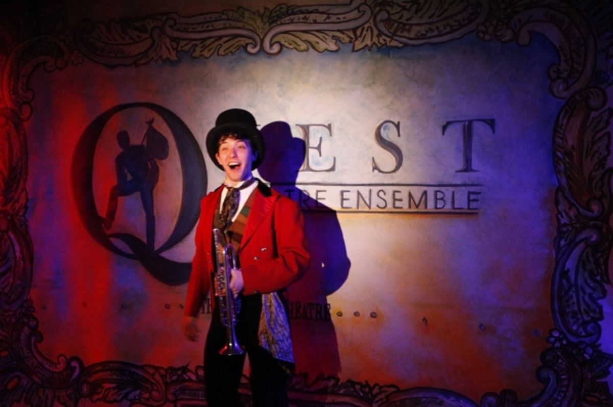 David Hathaway as the Ringmaster at 