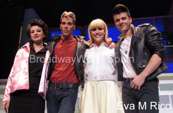 Rizzo, Kenickie, Sandy y Danny o Manuela Nieto, Ivan Santos, Diana Roig y Jordi Coll  Photo