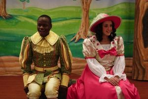 Jerome Lowe as John and Cara Myler as Princess @ BroadwayWorld Jerome Lowe as John and Cara Myler as Princess Photo