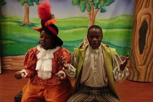 Lakeetha Blakeney as Puss and Jerome Lowe as John @ BroadwayWorld Lakeetha Blakeney as Puss and Jerome Lowe as John Photo