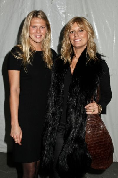 Alexandra Richards and Patti Hansen  Photo