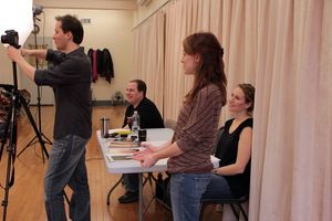 Jeff Croiter, Jared Gertner, Kate Wetherhead, Anne Jacobs Photo