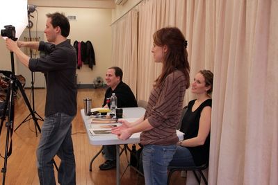Jeff Croiter, Jared Gertner, Kate Wetherhead, Anne Jacobs Photo
