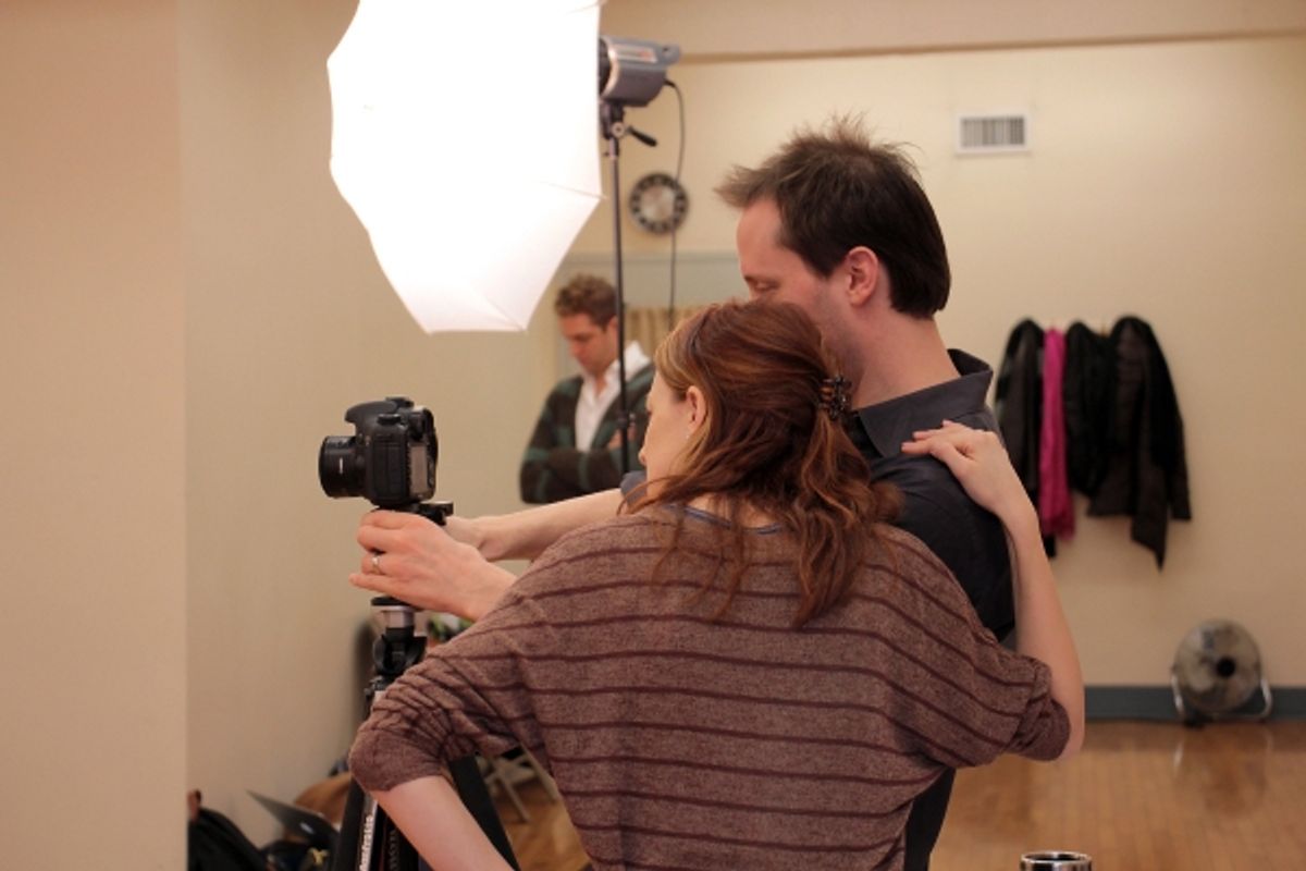 Colin Hanlon, Kate Wetherhead, Jeff Croiter at 