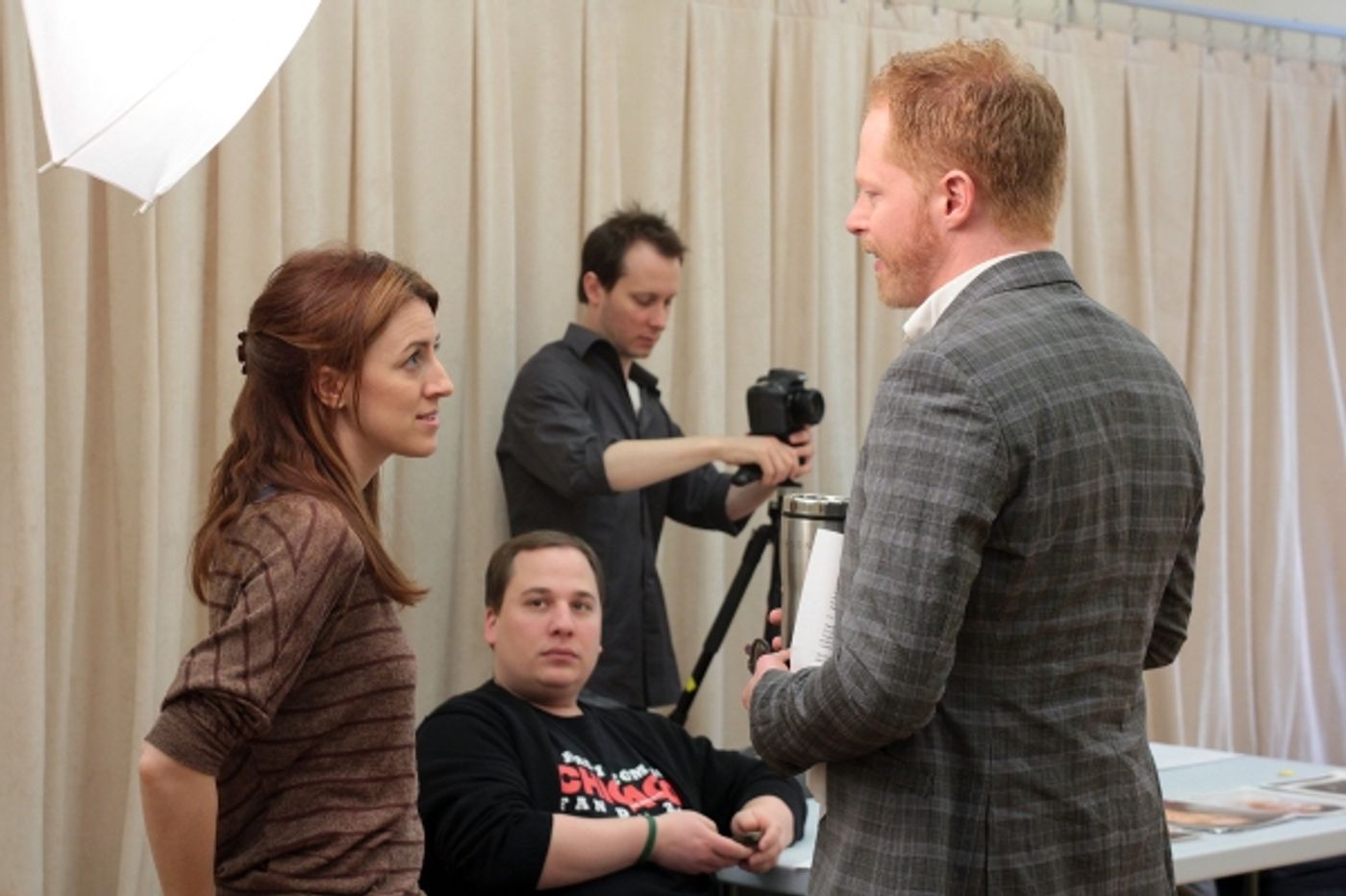 Photo Coverage Exclusive: On Set of SUBMISSIONS ONLY with Jesse Tyler Ferguson!  Image