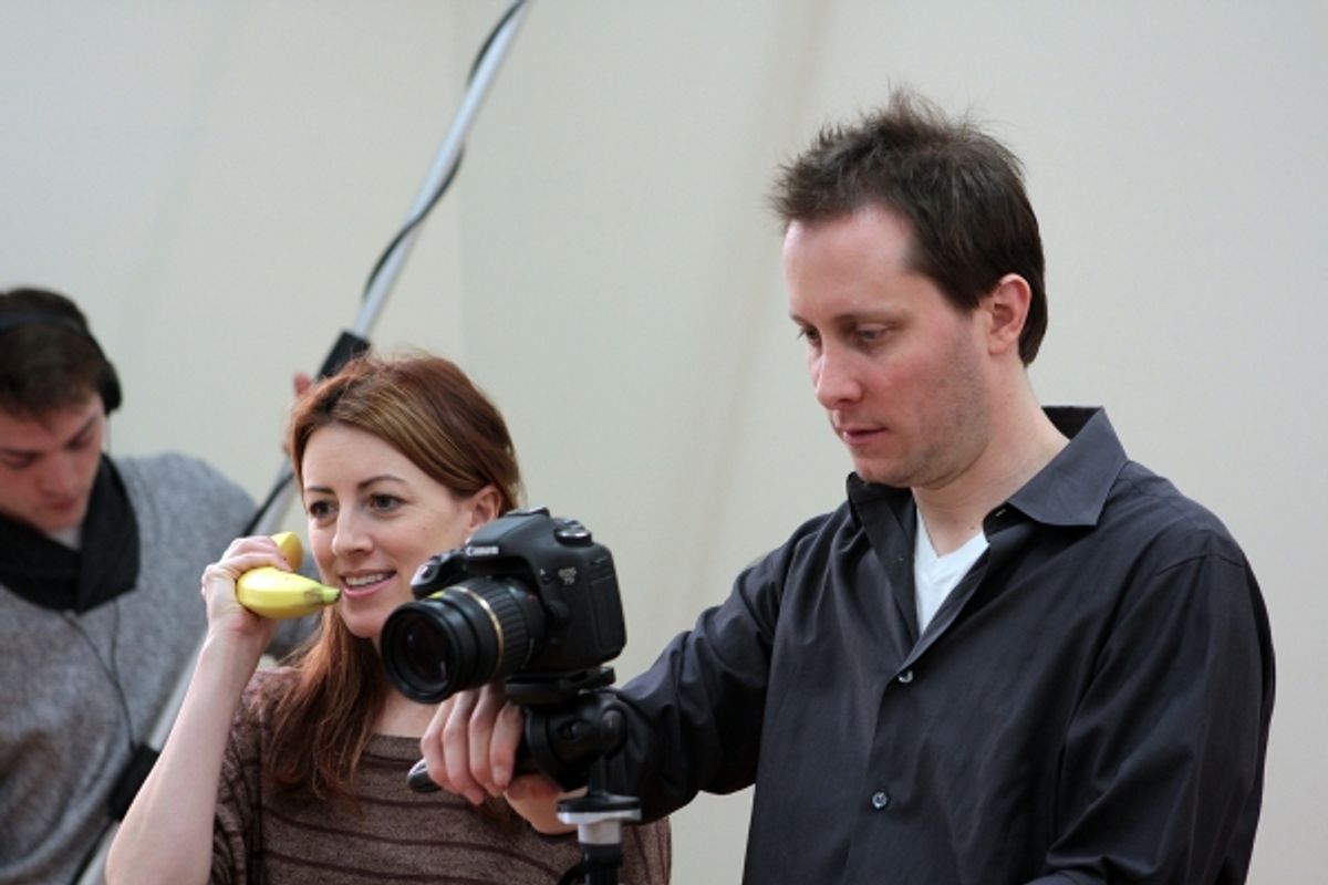 Kyle Beckley, Kate Wetherhead, Jeff Croiter at 