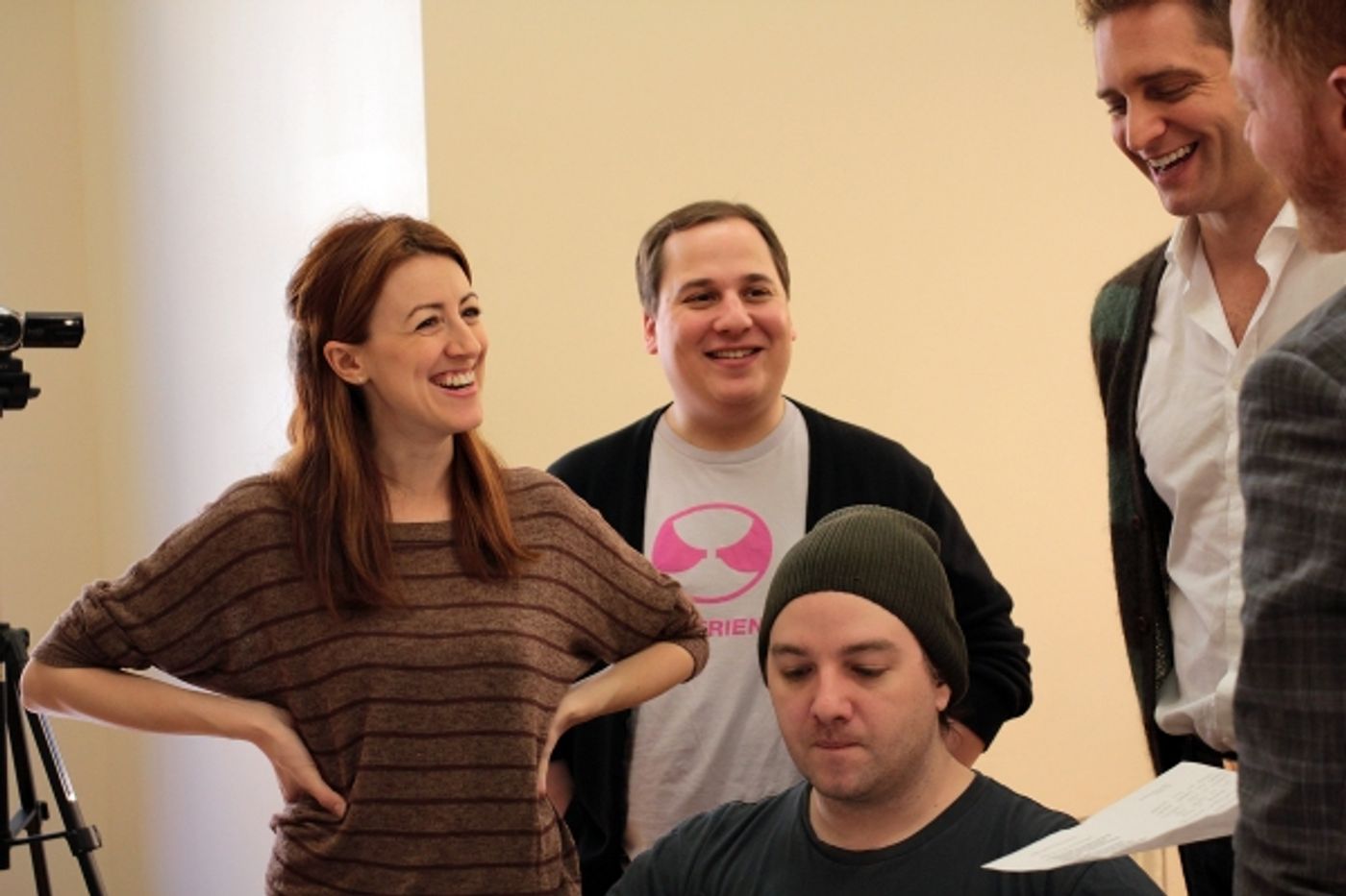 Photo Coverage Exclusive: On Set of SUBMISSIONS ONLY with Jesse Tyler Ferguson!  Image