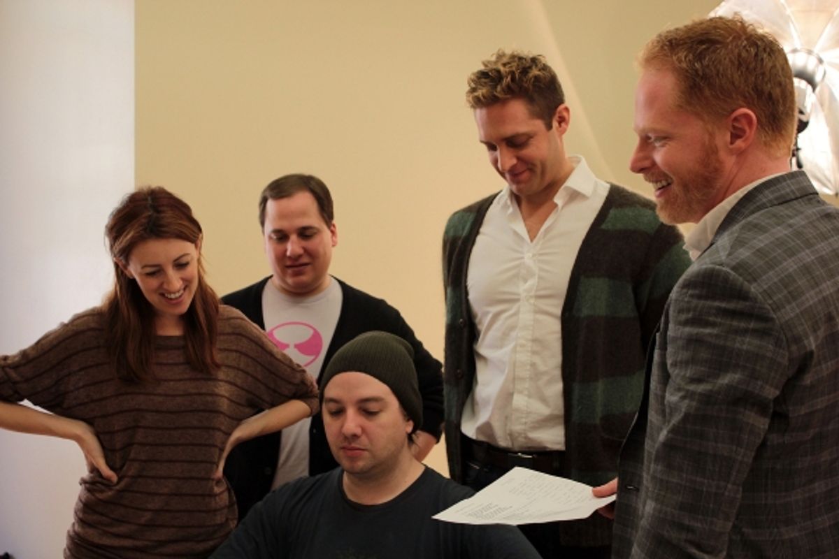 Kate Wetherhead, Jared Gertner, Neal Hunter Hyde, Colin Hanlon, Jesse Tyler Ferguson at 