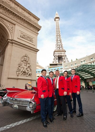 Deven May, Graham Fenton, David Hoenemeyer, Jeff Leibow and Rob Marnell  Photo
