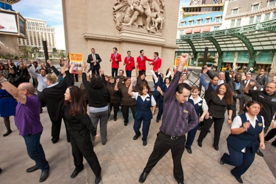 Photo Flash: Jersey Boys Gets Official Welcome at Paris Las Vegas Image
