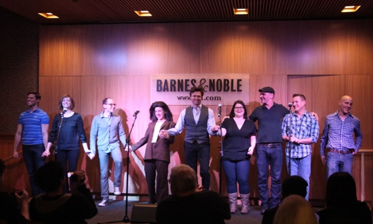 Callan Bergmann, Pamela Bob, Topher Nuccio, Jenn Harris, Brent Barrett, Annie Funke, Howard Kaye, Stephen Bienskie & Harry Bouvy
 at 