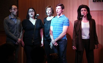 Jenn Harris & Ensemble cast Photo
