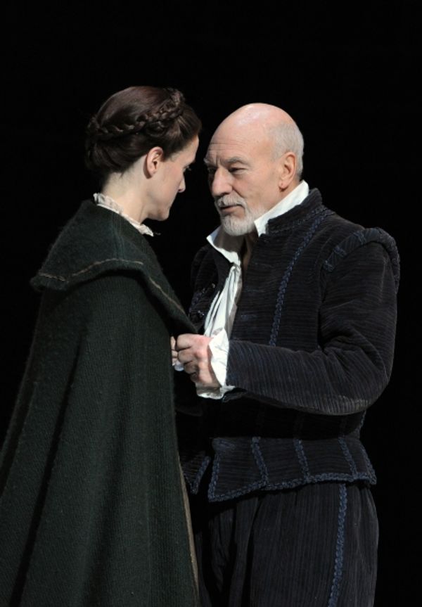 Catherine Cusack and Patrick Stewart Photo