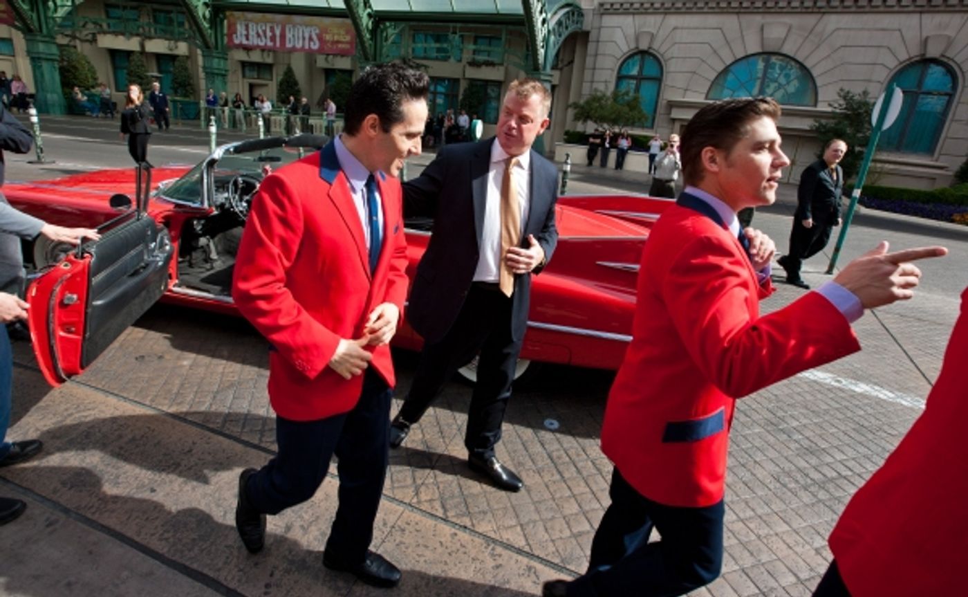 Photo Flash: JERSEY BOYS Arrives at Paris Las Vegas!  Image