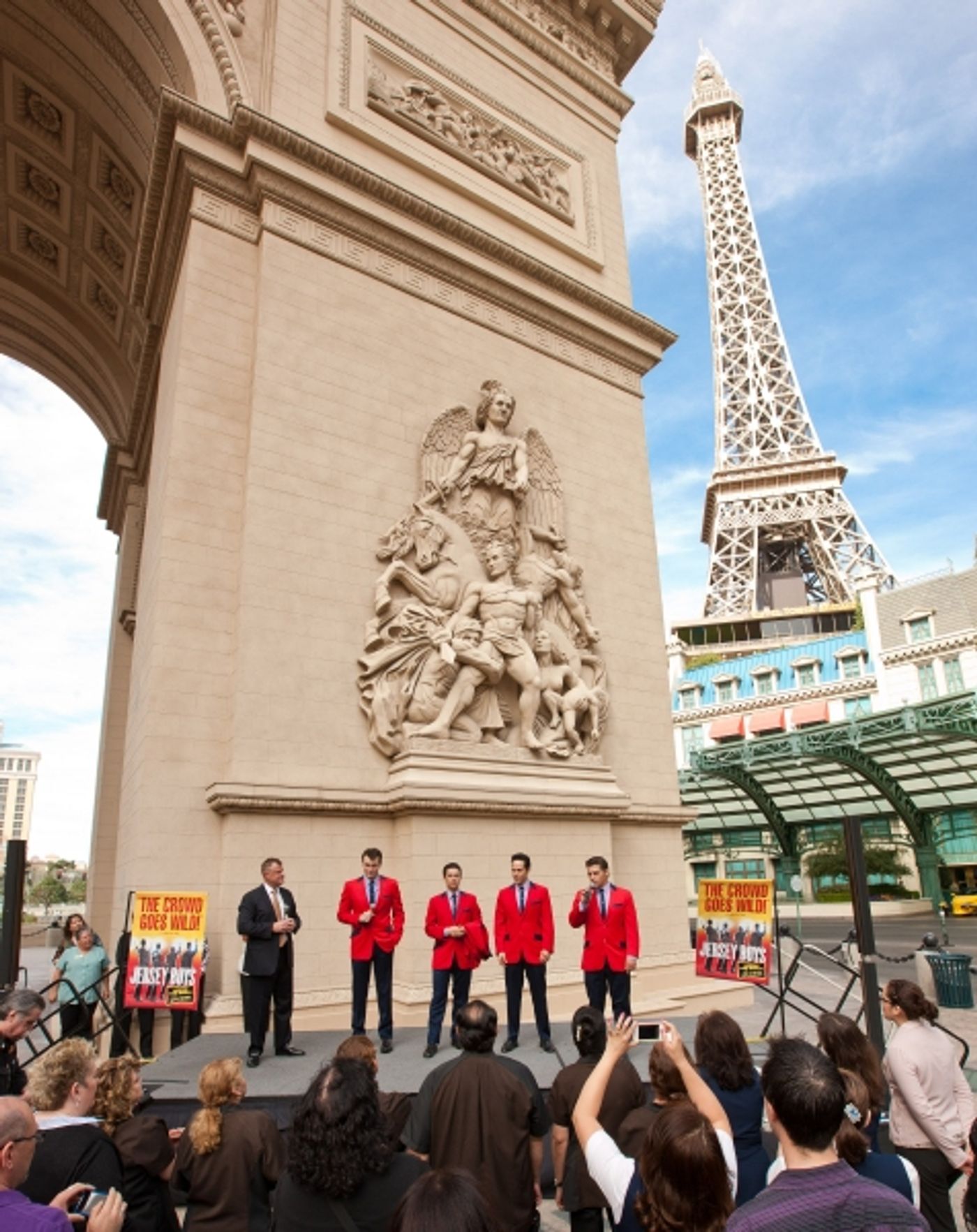 Photo Flash: JERSEY BOYS Arrives at Paris Las Vegas!  Image