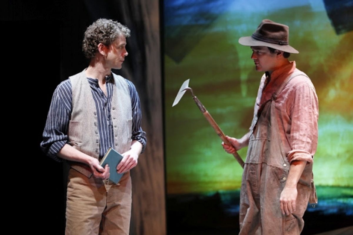 Lucas Hall (Robert Mayo) and Rod Brogan (Andrew Mayo) in Eugene O'Neill's BEYOND THE HORIZON at 