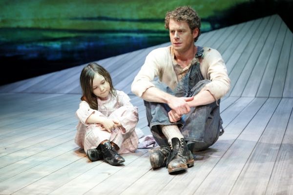 Aimee Laurence (Mary) and Lucas Hall (Robert Atkins) in Eugene O'Neill's BEYOND THE H Photo