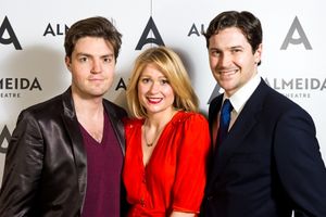 Tom Burke, Sian Brooke and Kieran Bew  Photo