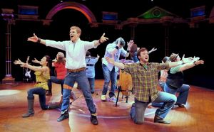 Brian Bohr with Ensemble Photo