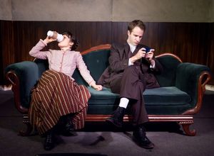 Kimiye Corwin and Matt Harrington @ BroadwayWorld Kimiye Corwin and Matt Harrington Photo