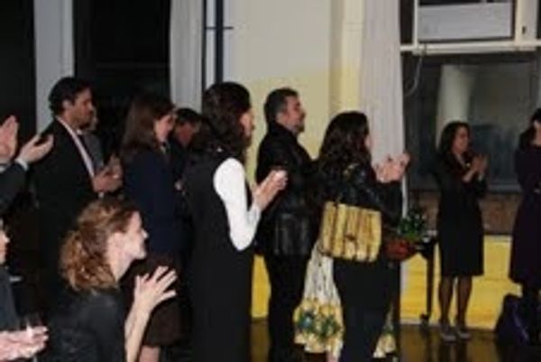 Guests including Dr. Nimesh Nagarsheth, Rebecca Ringle, Nancy Williams, and Margie Lo Photo