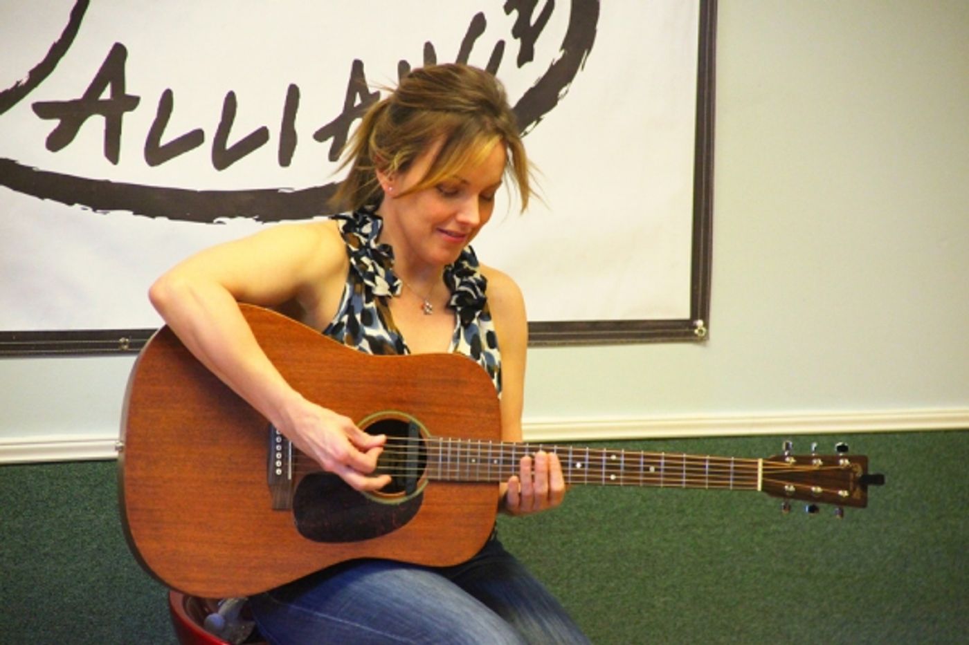 Photo Flash: Alice Ripley Surprises Students at Broadway Artists Alliance Workshop  Image