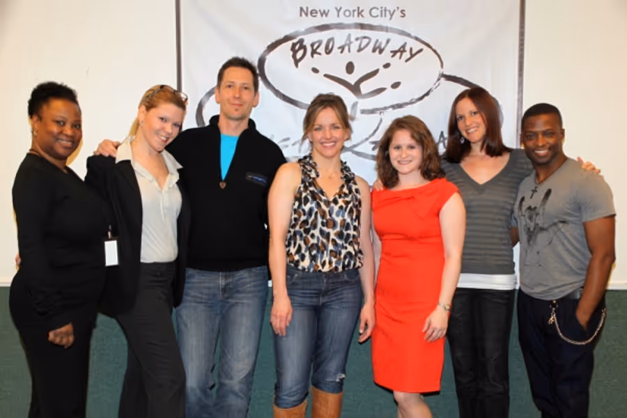 Photo Flash: Alice Ripley Surprises Students at Broadway Artists Alliance Workshop Image