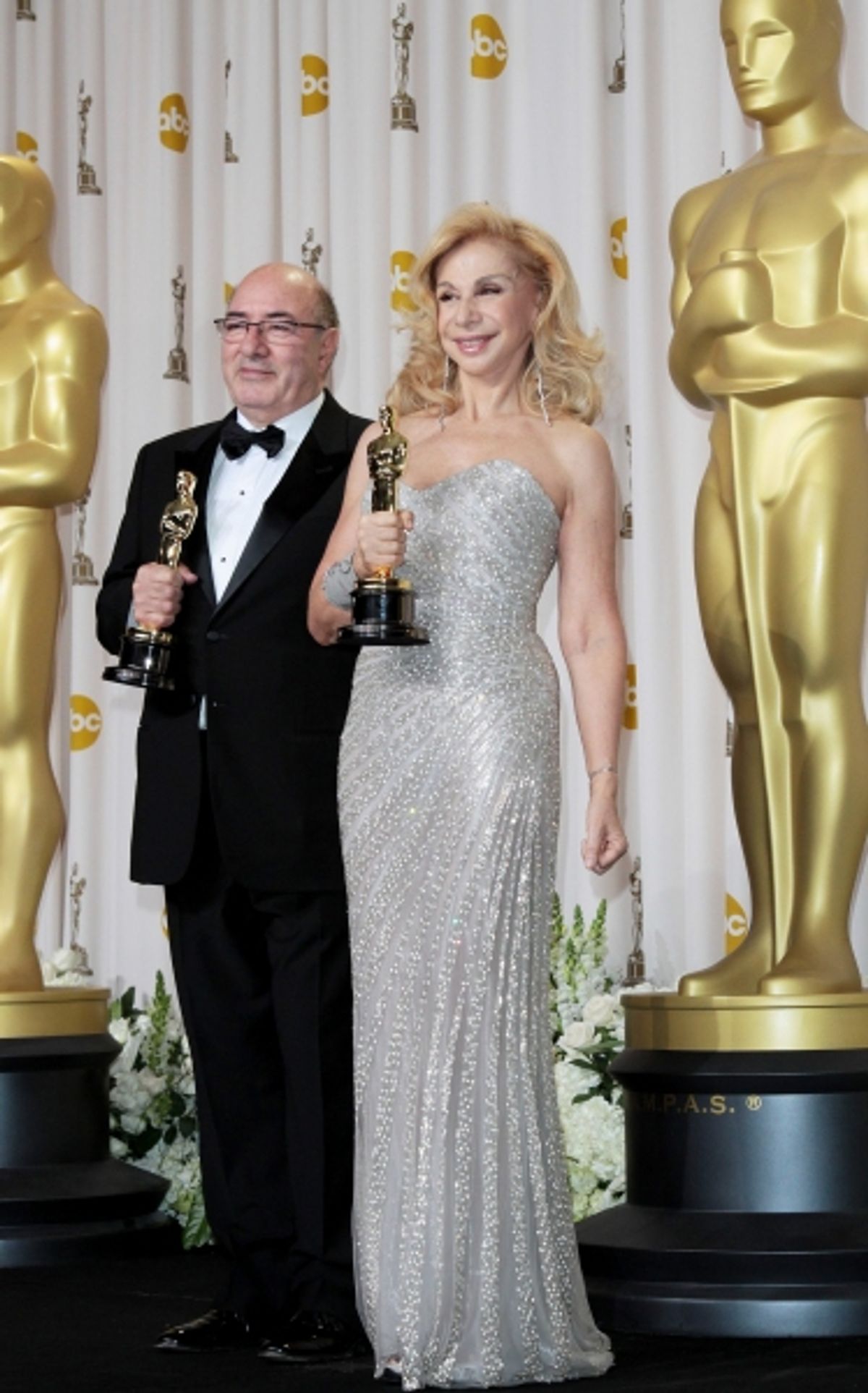 Dante Ferretti and Francesca Lo Schiavo at 