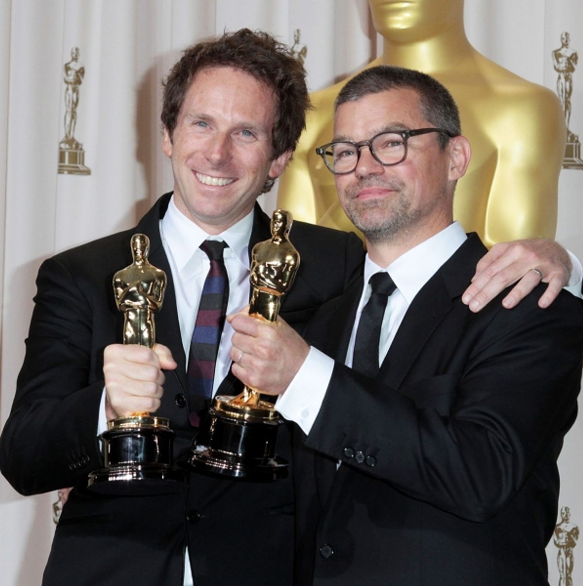 Kirk Baxter and Angus Wall at 